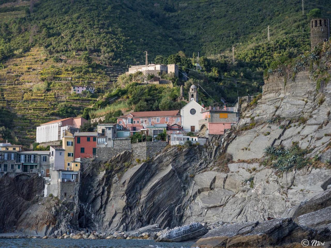 Unda De Ma Sea View Terrace Apartment Vernazza Ngoại thất bức ảnh